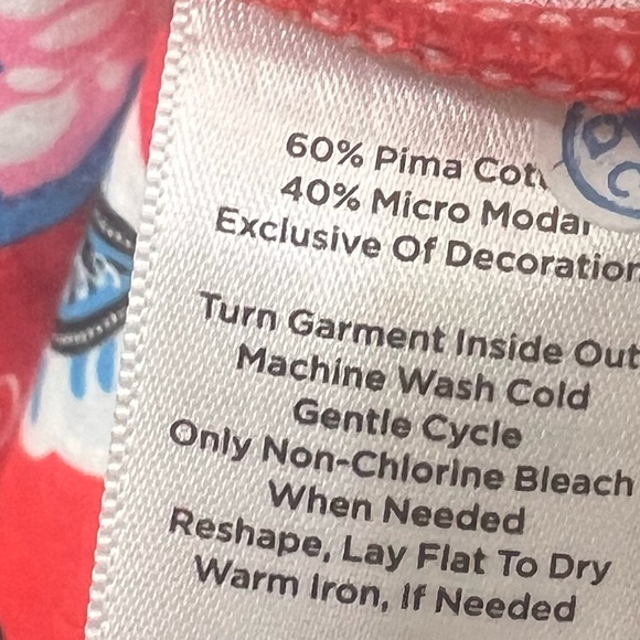 Talbots Large Petite Boho Paisley Top – Pima Cotton & Modal Blend - Picture 9 of 9